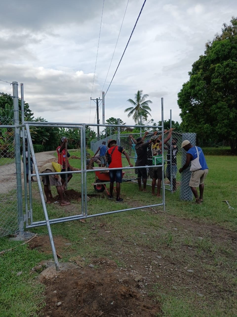 ENB PROVINCIAL GOVT COMPLETES CLIFTON SCHOOL FENCING