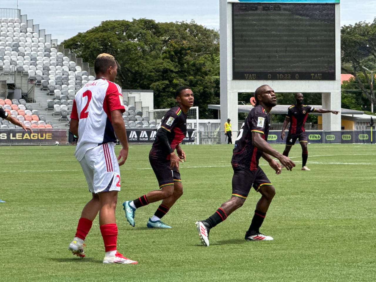 VANUATU AND TAHITI DRAW AT FULLTIME