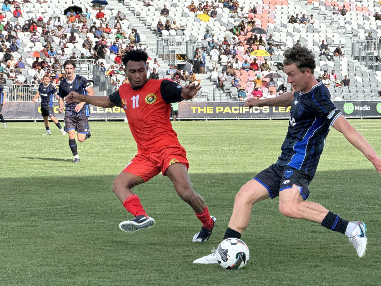 PNG HEKARI FC FALL LATE AGAINST AUCKLAND FC