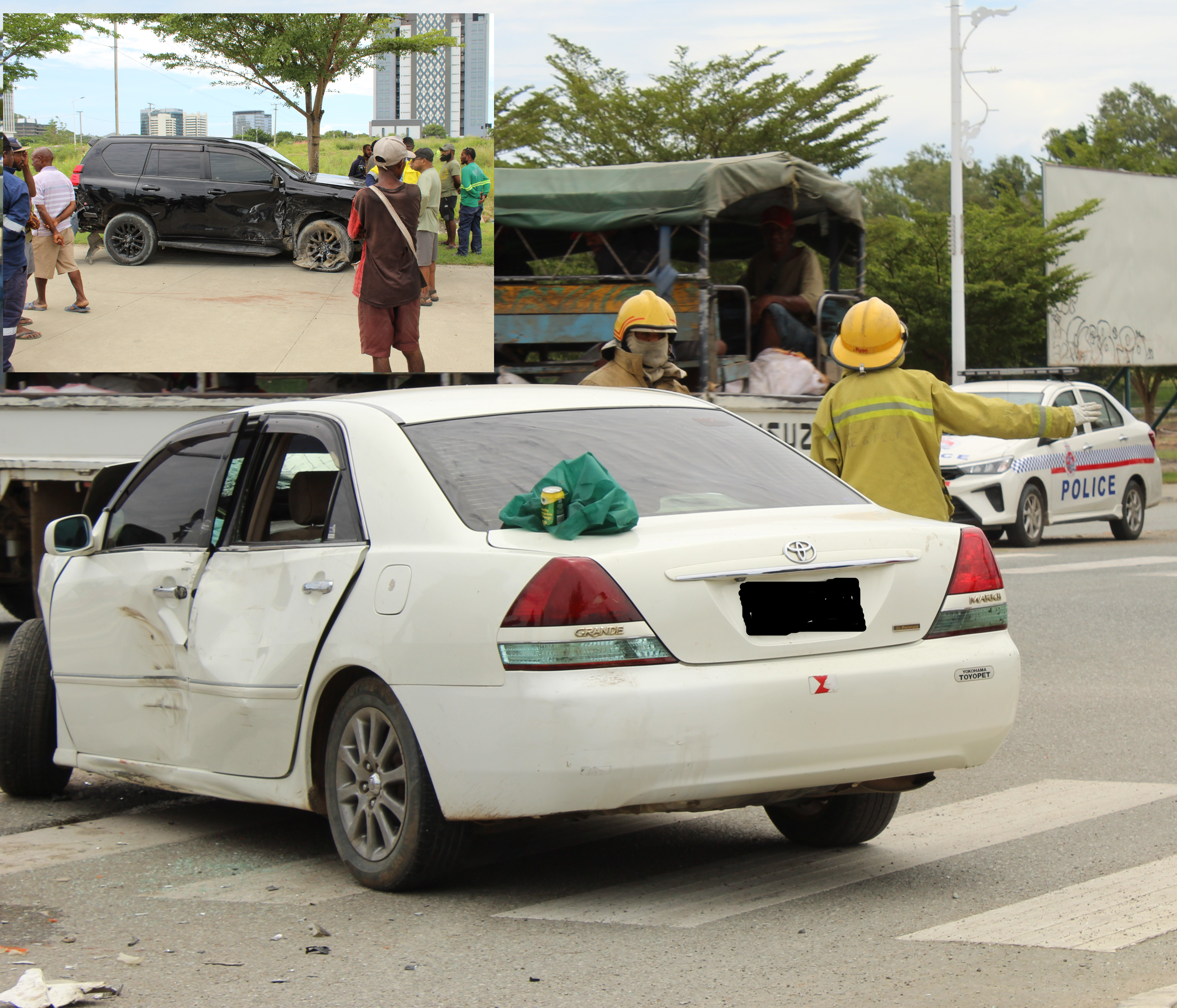 ANOTHER ROAD ACCIDENT IN THE CAPITAL