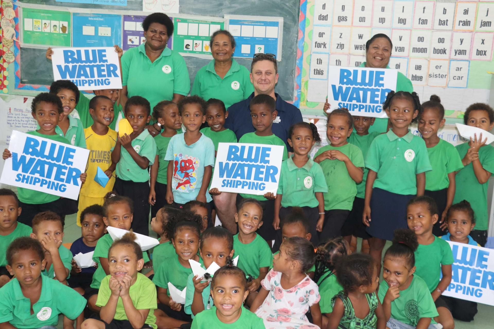 BLUE WATER SHIPPING SUPPORTS BBP WITH K32,664 DONATION FOR SCHOOL LIBRARY KITS