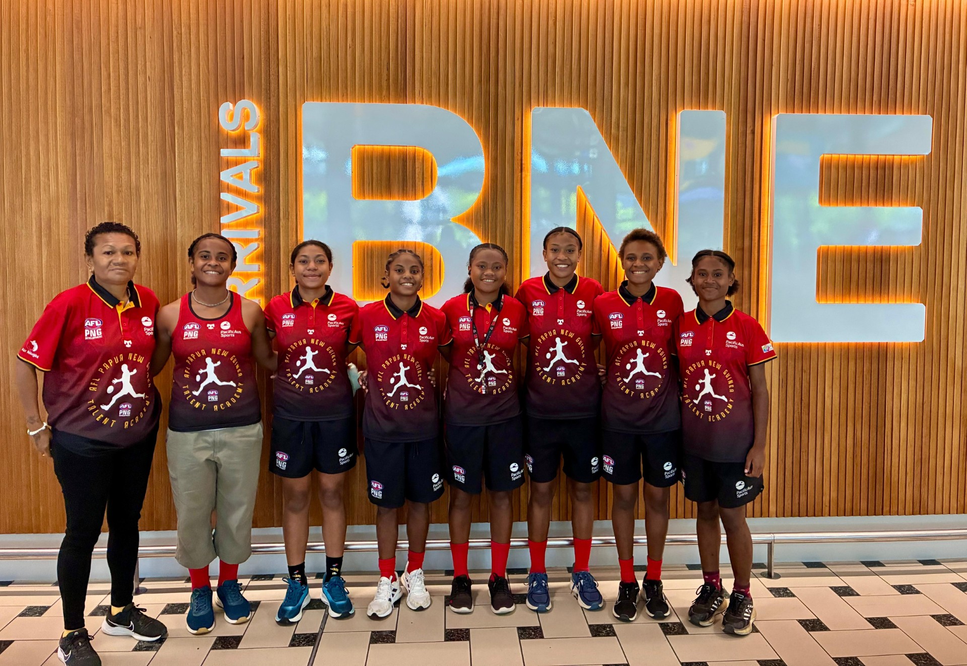 AFL PNG DELEGATES HEAD TO AUSTRALIA FOR THE PACIFIC ACADEMY CAMP