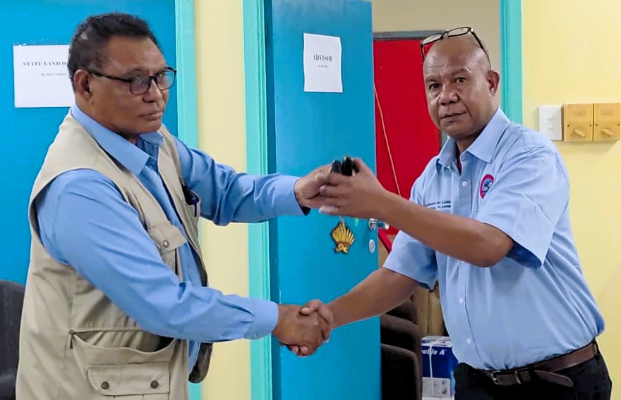 CENTRAL PROVINCE LANDS DIVISION BOOSTED WITH VEHICLES & SURVEY EQUIPMENT