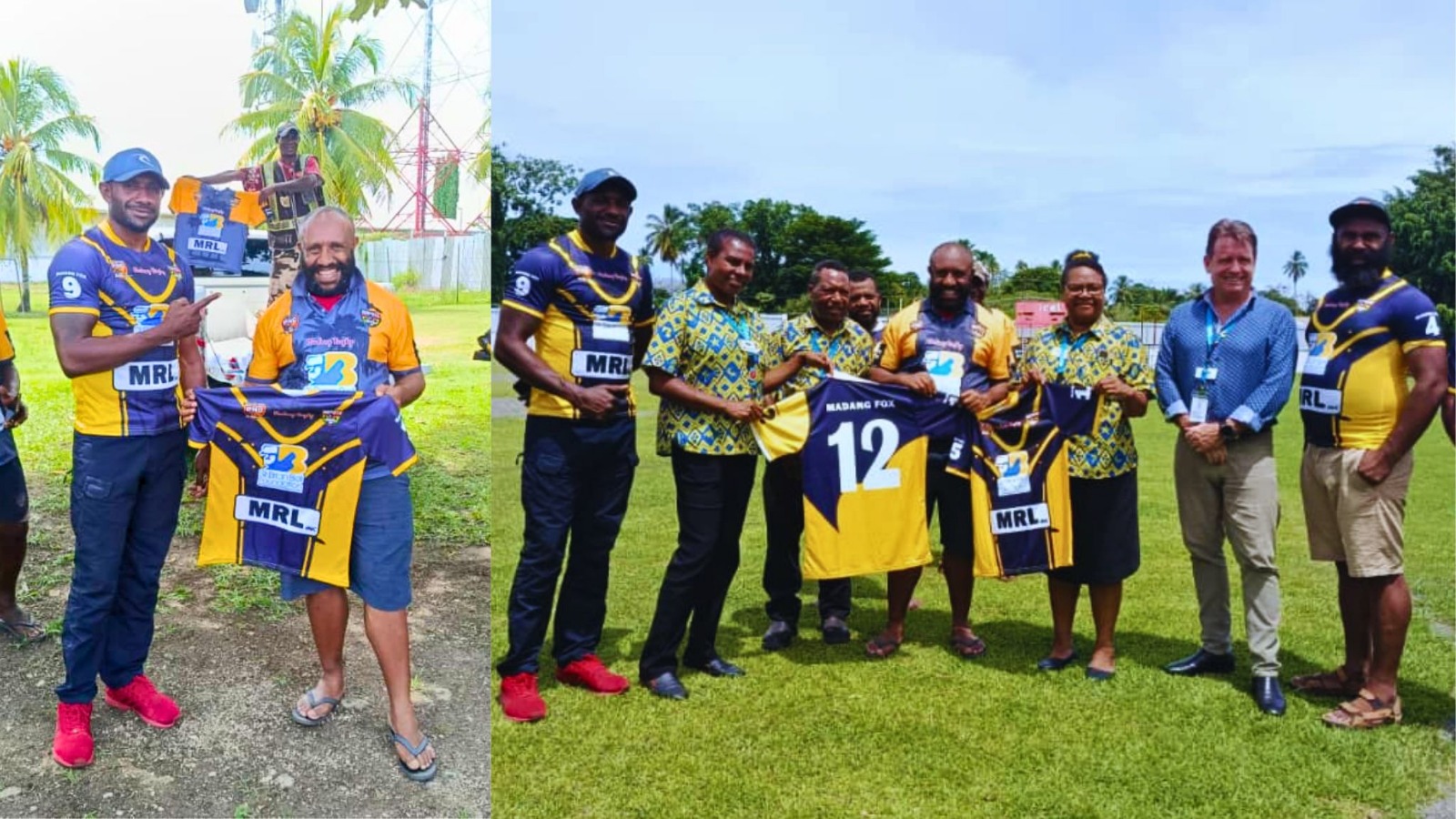 BRIAN BELL BOOSTS MADANG FOX WITH NEW UNIFORMS AHEAD OF NATIONAL AMBITIONS