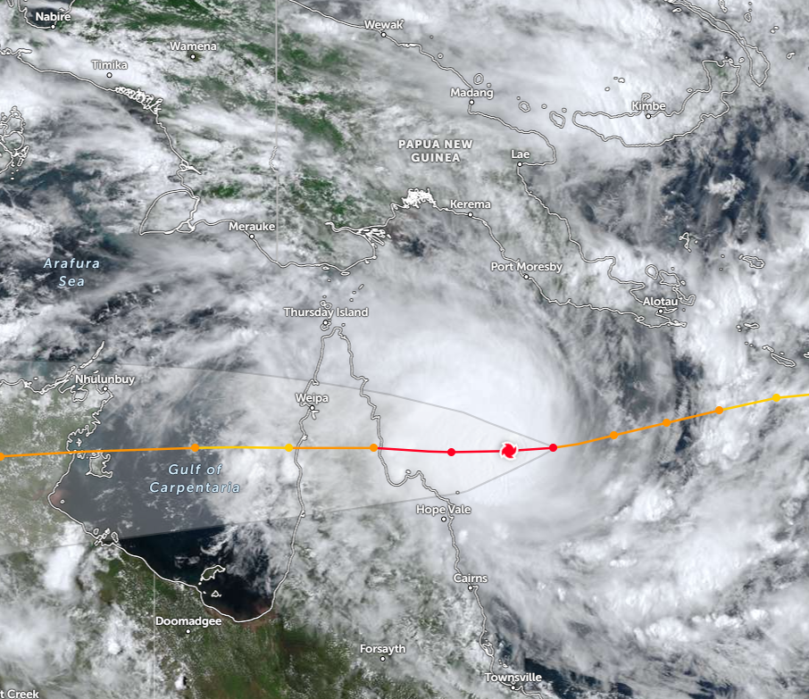 WARNINGS ISSUED ON TROPICAL CYCLONE NARELLE