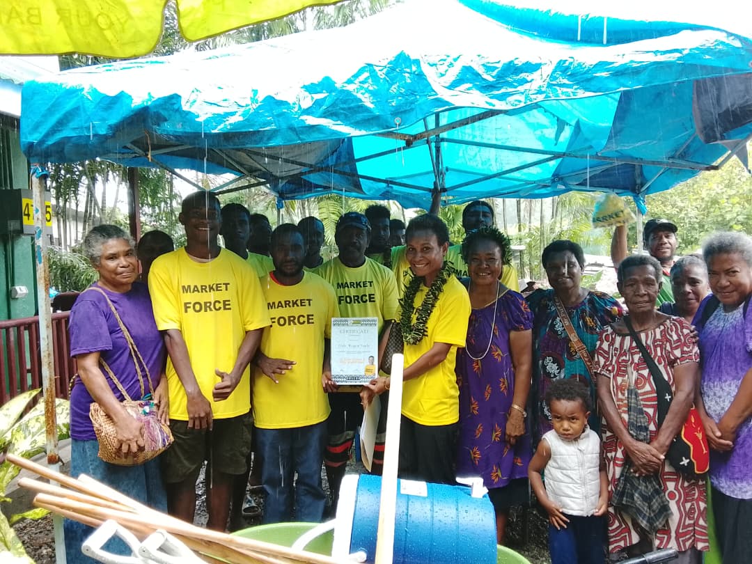 MARKET FORCE SUPPORTS WAIGANI YOUTHS WITH CLEANING SUPPLIES