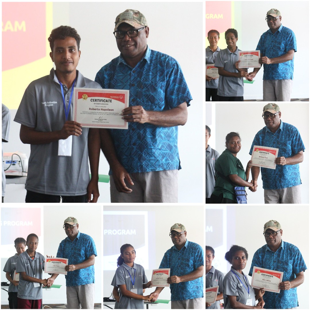 OVER 50 YOUTHS COMPLETE SOPNG VOLUNTEER TRAINING