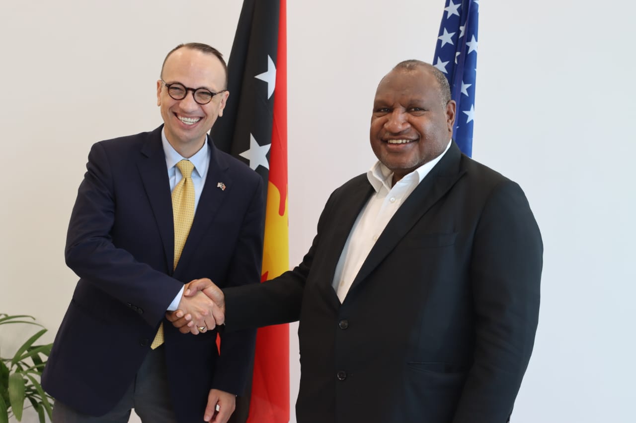 PM STRENGTHENS PNG–US COOPERATION ON FUEL & DISASTER SUPPORT
