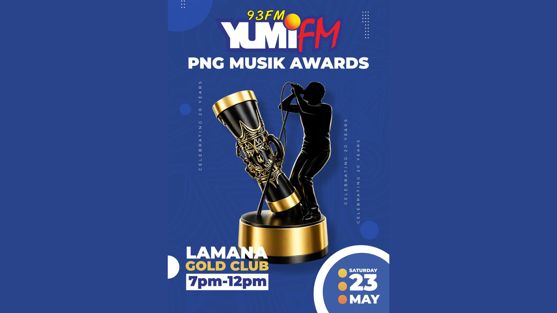 YUMI FM PNG MUSIK AWARDS RETURNS, MARKS 20 YEARS