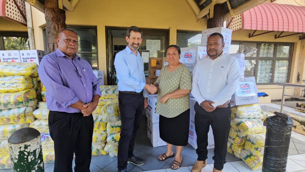 BRITISH HIGH COMMISSION SUPPORTS CYCLONE-HIT COMMUNITIES IN MILNE BAY