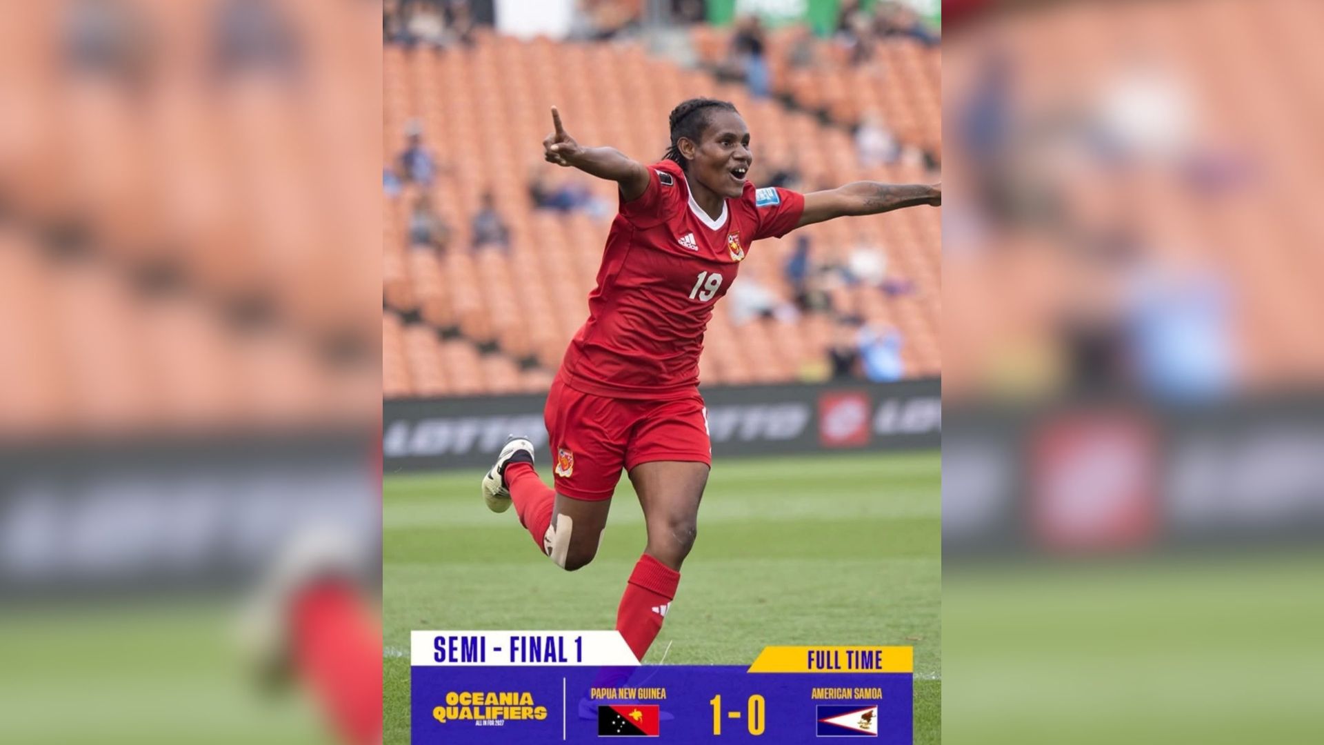 KALAPAI STRIKE SENDS PNG INTO OCEANIA QUALIFIERS FINAL