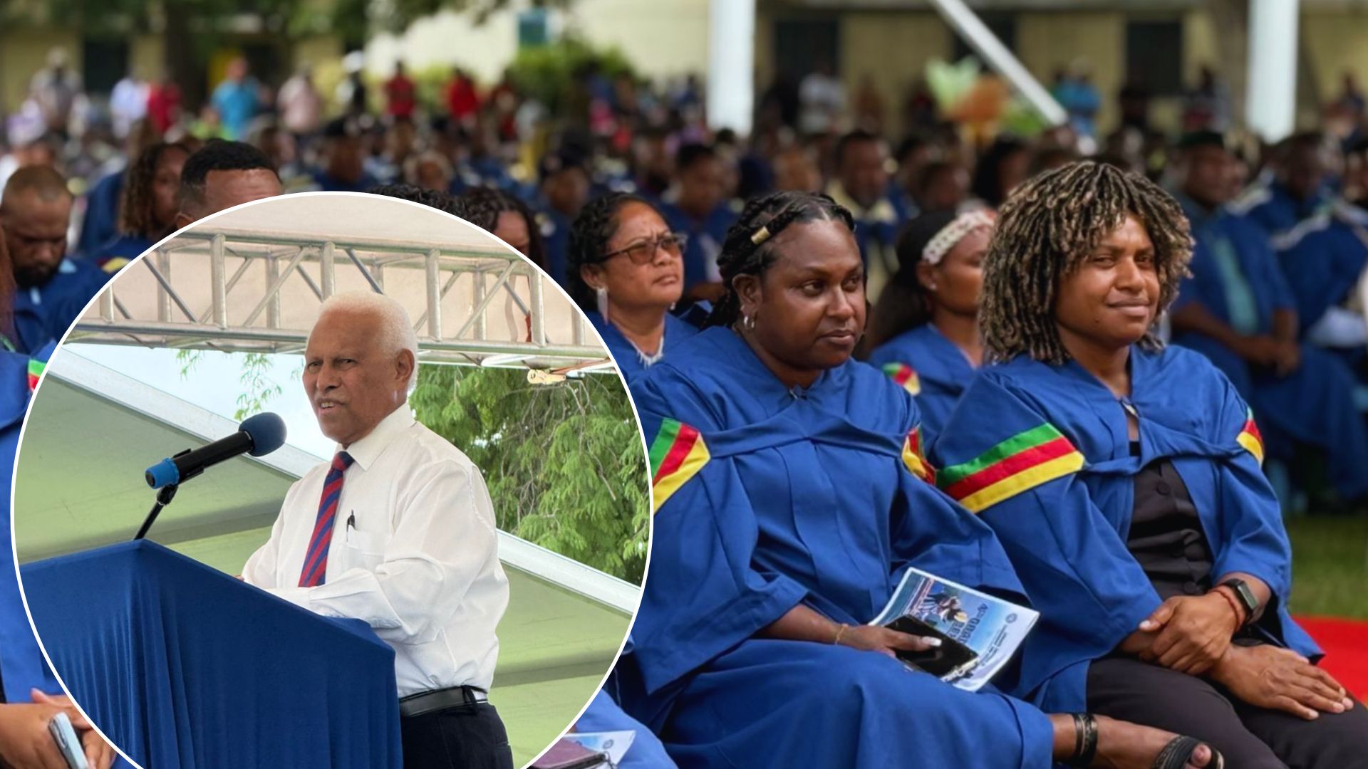 SIR ARNOLD URGES INTEGRITY & SERVICE AT SILAG GRADUATION CEREMONY