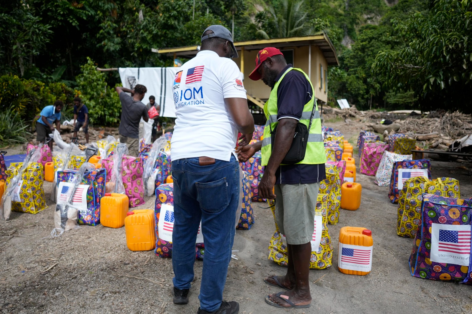 US PROVIDES RELIEF SUPPLIES TO CYCLONE IMPACTED COMMUNITIES