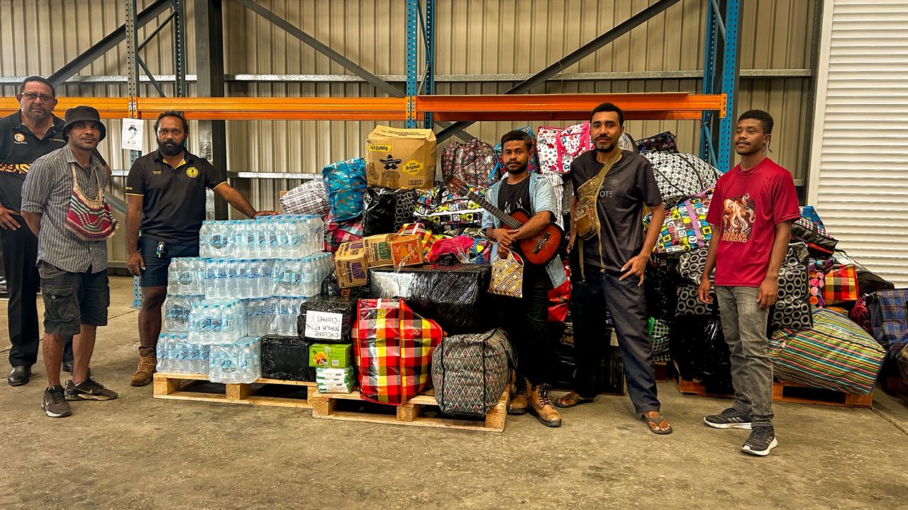 MILNE BAY POM COMMUNITY ORGANISE CYCLONE RELIEF EFFORTS