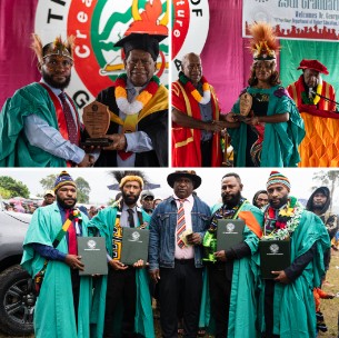 TWO LANCOS SPONSORED STUDENTS GRADUATE WITH TOP HONORS AT UOG