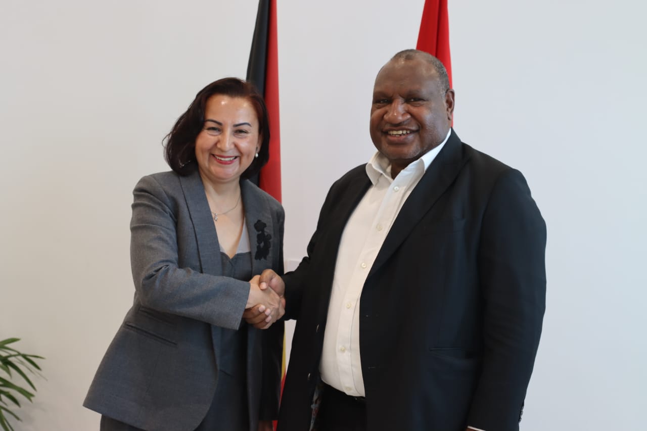 PM MARAPE WELCOMES FIRST TURKISH AMBASSADOR TO PNG