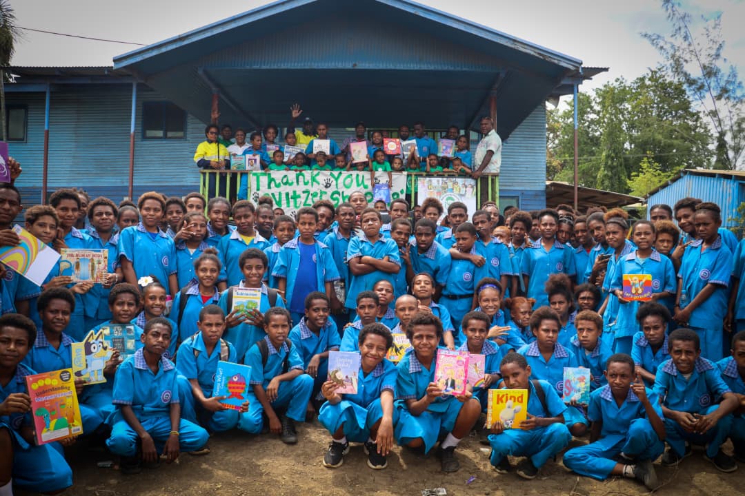 SVITZER PNG SUPPORTS MAJOR BOOK DONATION TO EVEDAHANA SCHOOLS