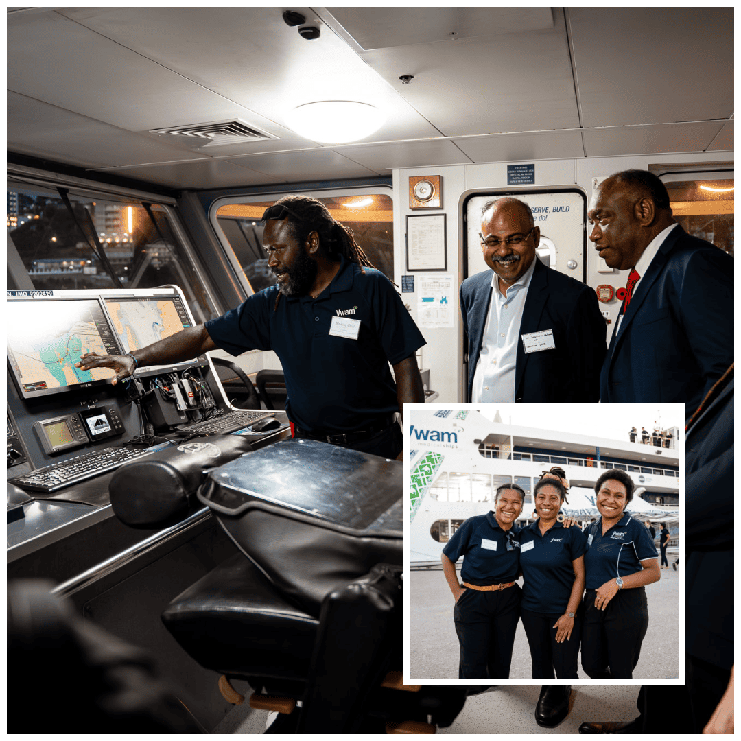 A SHARED VISION IN MOTION: MV YWAM PNG SETS SAIL