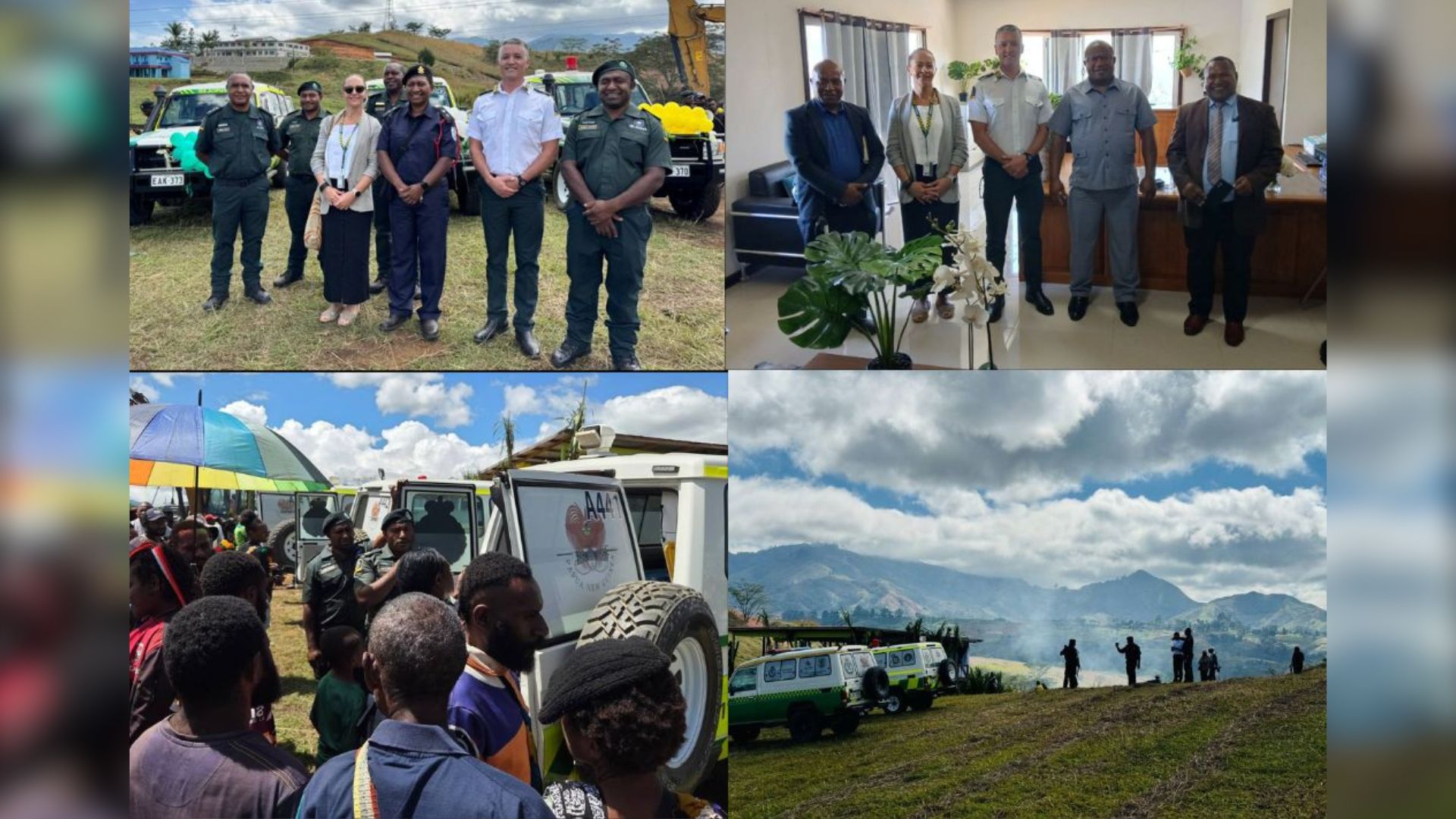 COMMISSIONING OF FIRST AMBULANCE IN UNGGAI-BENA DISTRICT