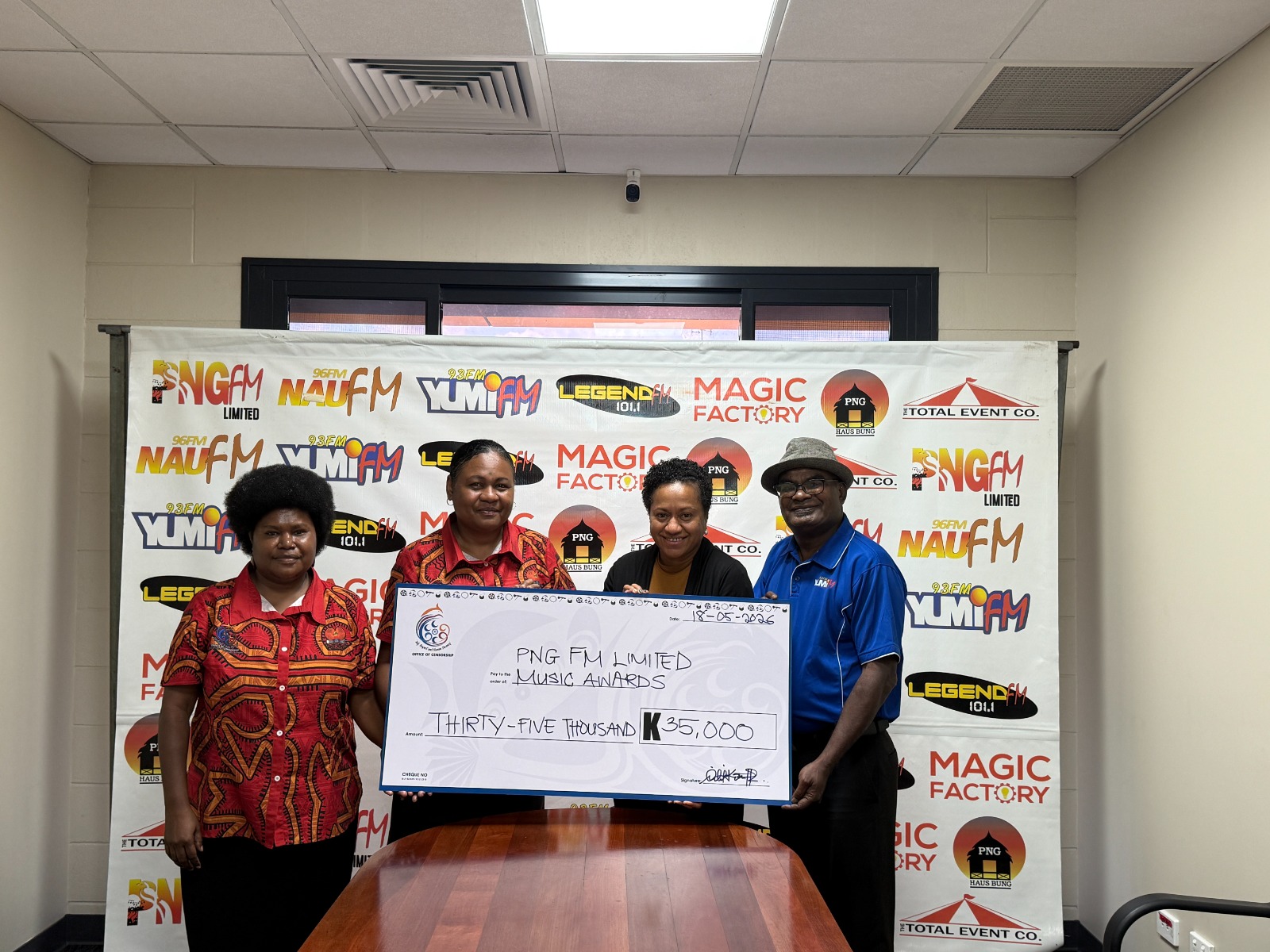 CENSORSHIP BOARD SUPPORTS YUMI FM PNG MUSIC AWARDS