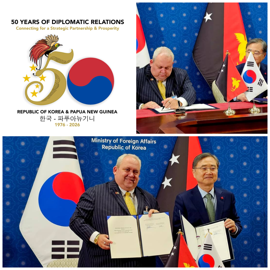 PNG & SOUTH KOREA CELEBRATE 50 YEARS OF DIPLOMATIC RELATIONS