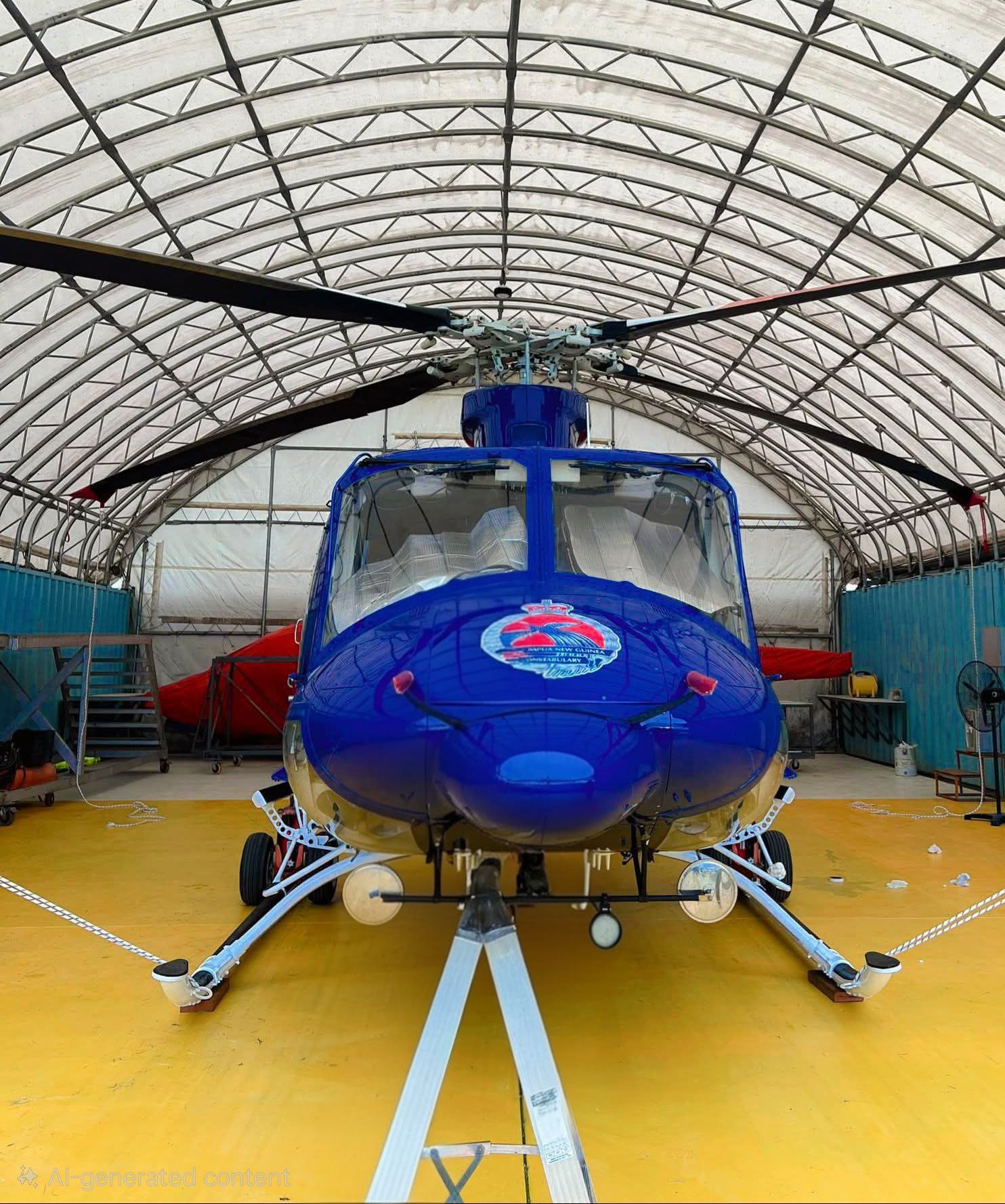 RPNGC RECEIVES TWO NEW HELICOPTERS
