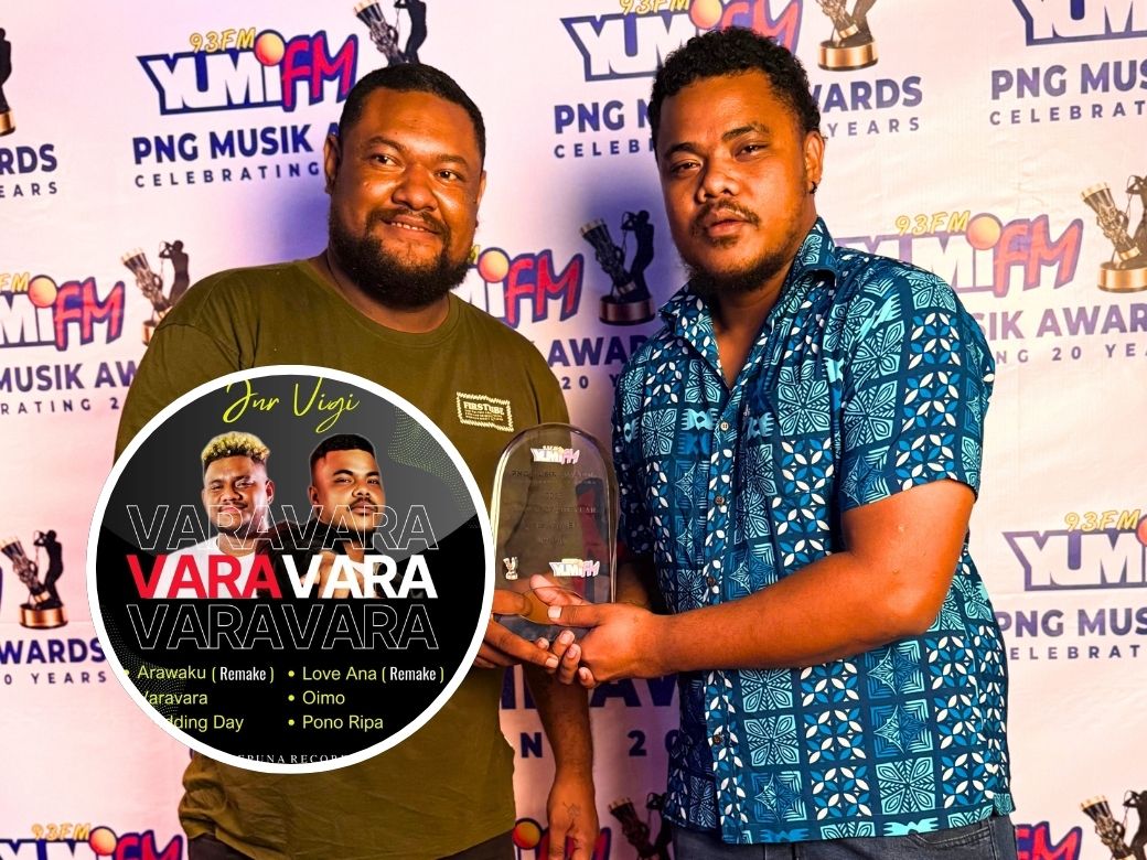 JNR VIGI WINS 2025 ALBUM OF THE YEAR AWARD AT 20TH YFMPNGMA