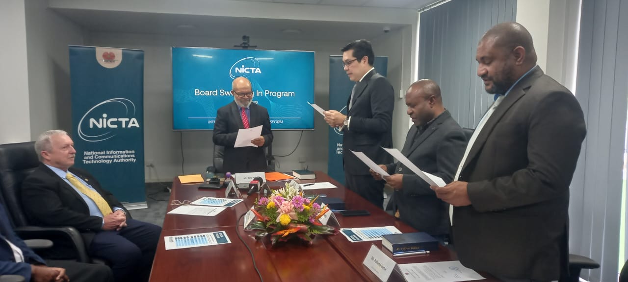 NEW NICTA BOARD MEMBERS OFFICIALLY SWORN IN