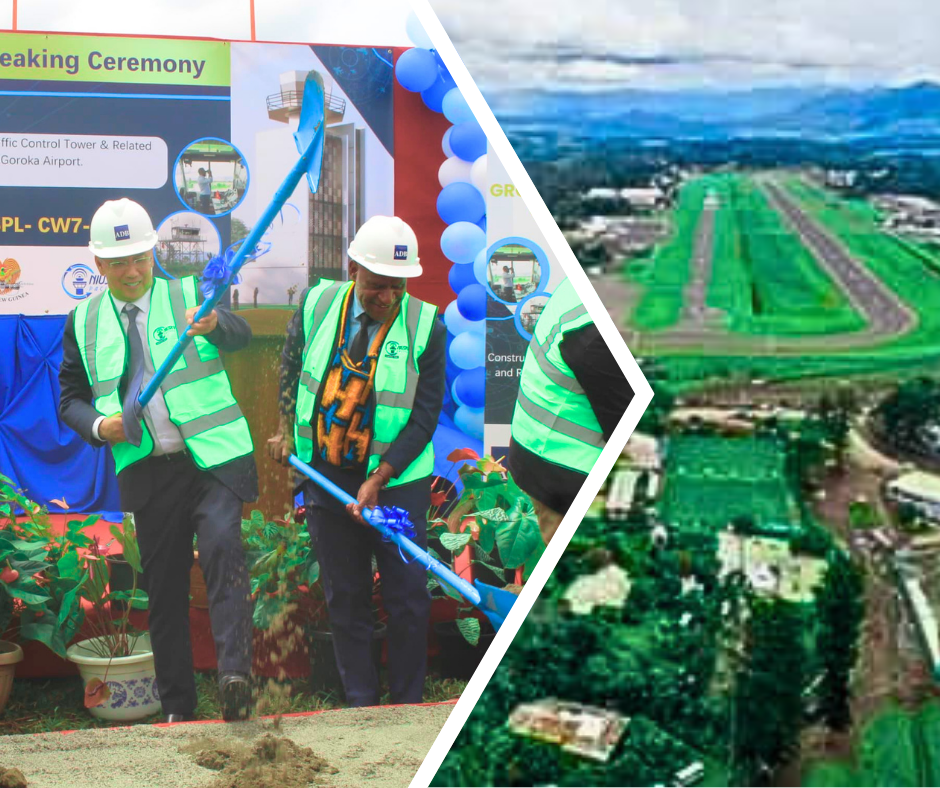 K15 MILLION SIX-STORY CONTROL TOWER BREAKS GROUND IN GOROKA