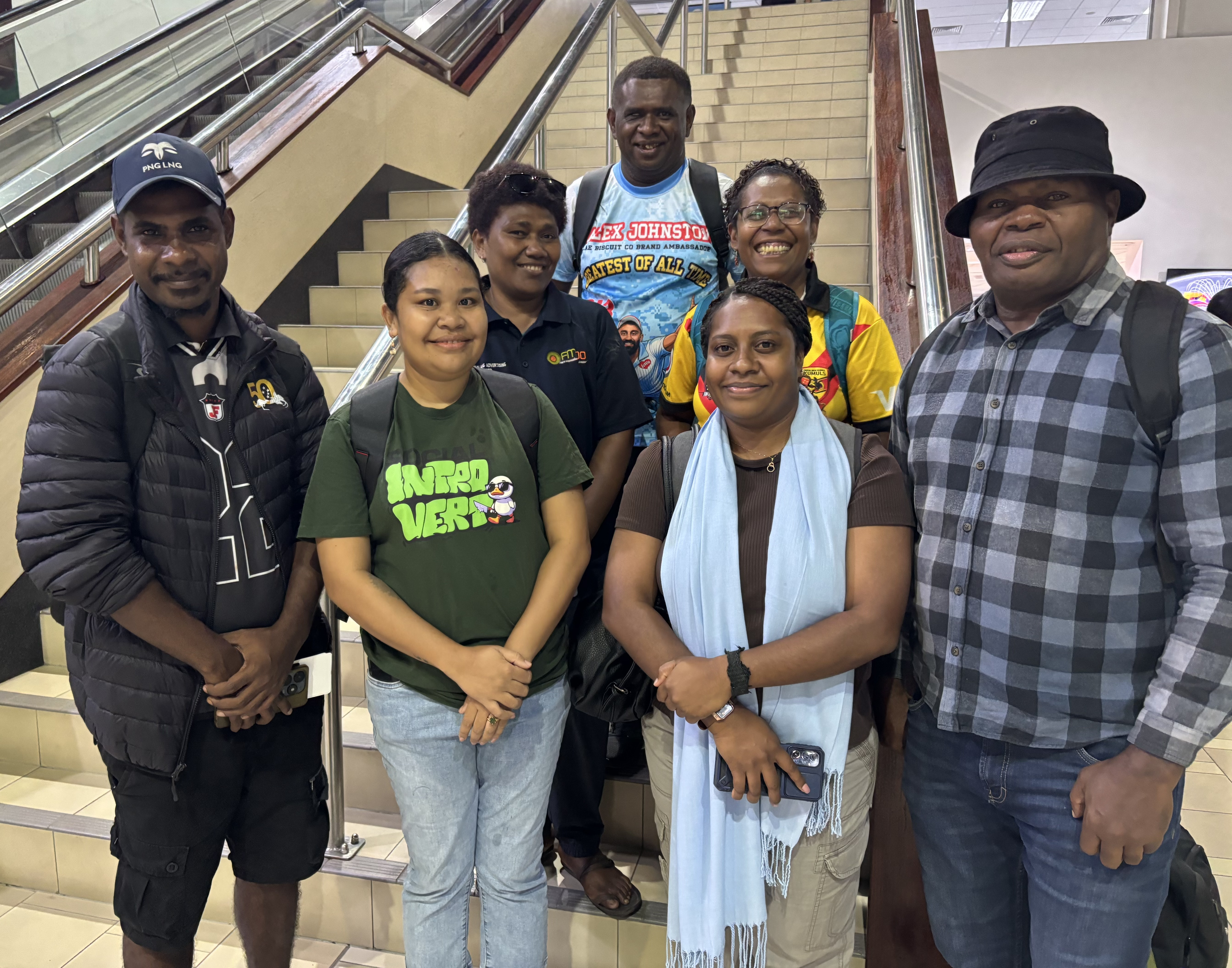 PNG JOURNOS DEPART FOR AUSTRALIA ON NRL MEDIA PROGRAM