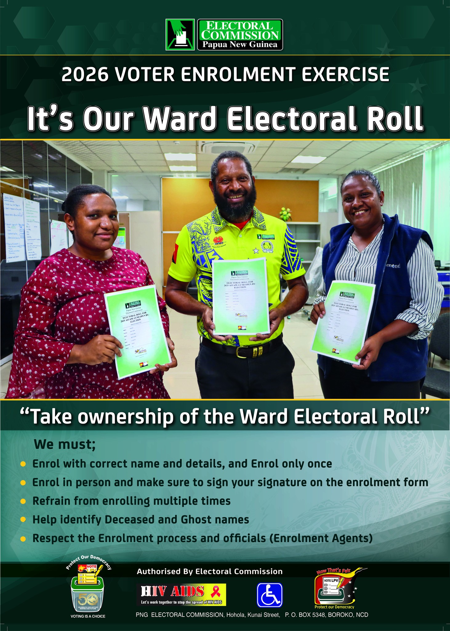 PNG ELECTORAL COMMISSION CLARIFIES VIDEO CIRCULATING ON SOCIAL MEDIA