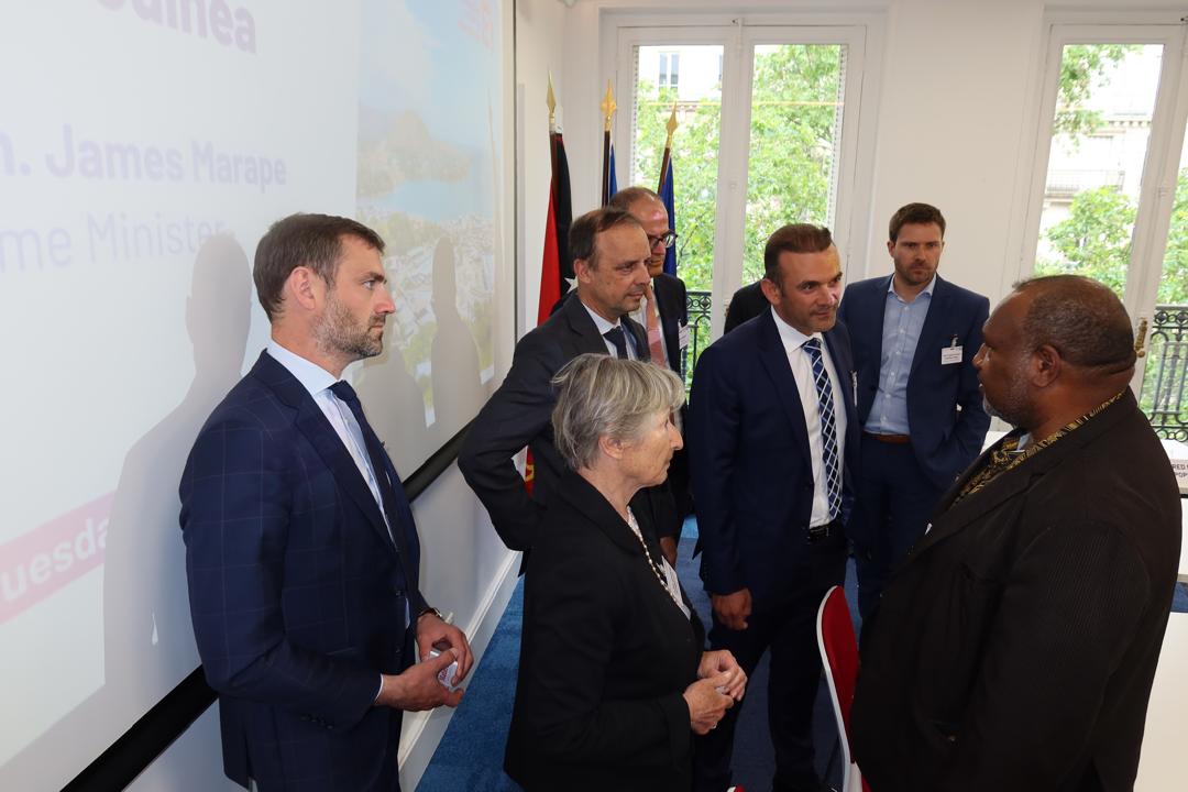 PM INVITES FRENCH COMPANIES TO PARTNER PNG IN DEVELOPMENT