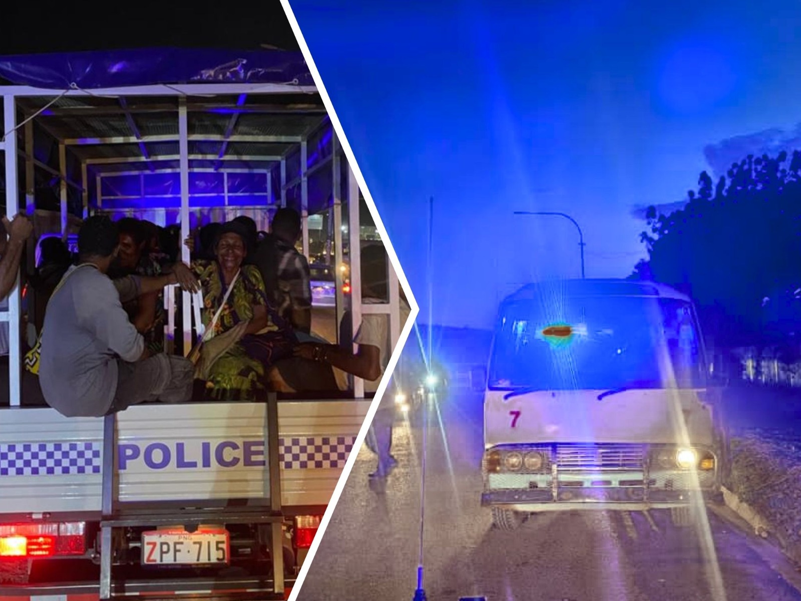NCD POLICE CRACK DOWN ON DEFECTIVE PMVS AND STREET CLEAN-UP