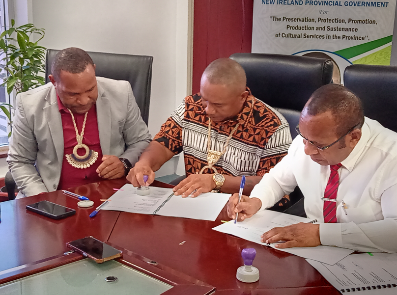 NCC SIGNS CULTURAL AGREEMENT TO STRENGTHEN NEW IRELAND HERITAGE