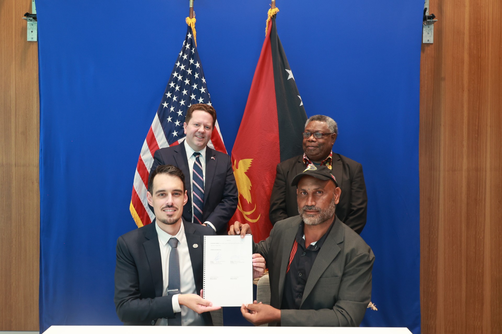 U.S FUNDED AGREEMENT SIGNED TO REMOVE WWII UNEXPLODED ORDNANCE IN ENB