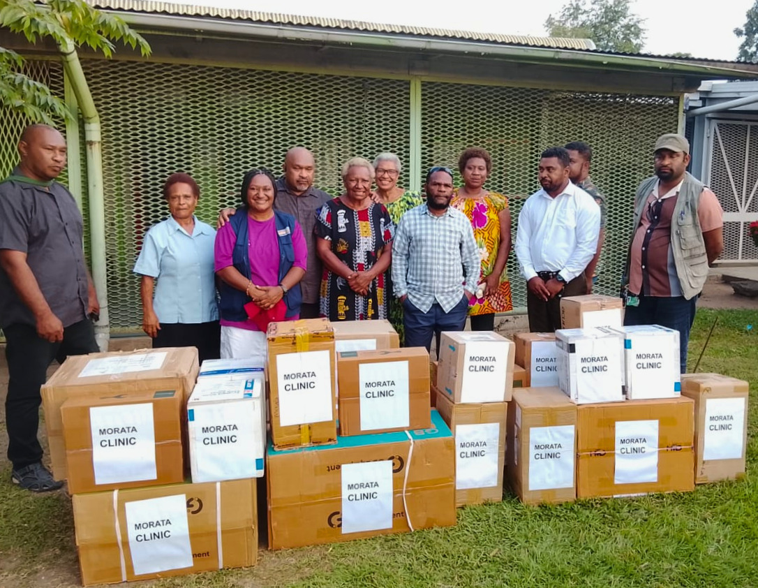 LOCAL MP DONATES ESSENTIAL DRUGS TO MORATA CLINIC