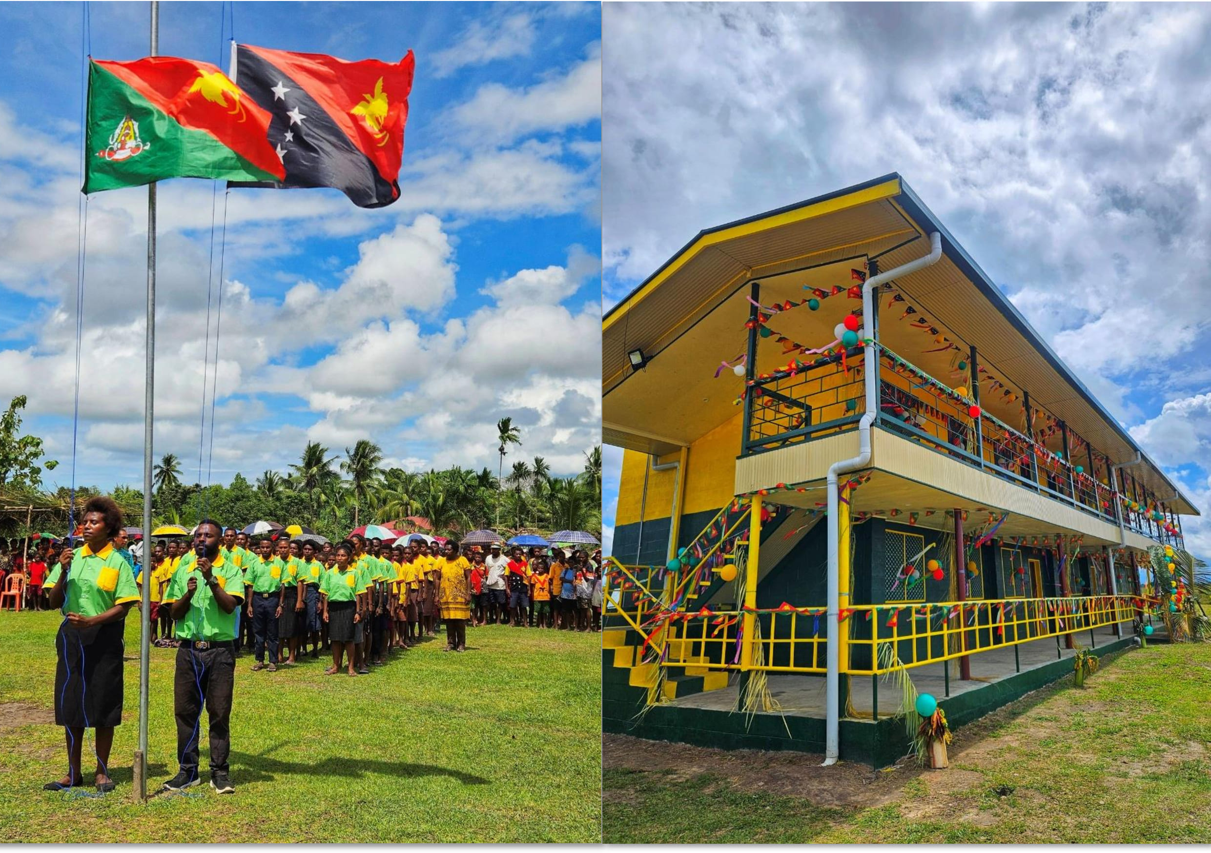 KORO JUNIOR HIGH SCHOOL RECEIVES NEW 4-IN-1 CLASSROOM IN YANGORU-SAUSSIA