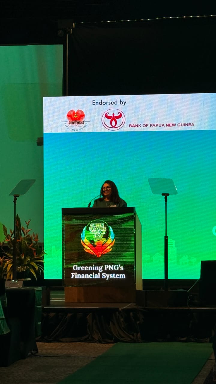 BPNG GOVERNOR CALLS FOR IMPLEMENTATION OF GREEN FINANCE POLICIES