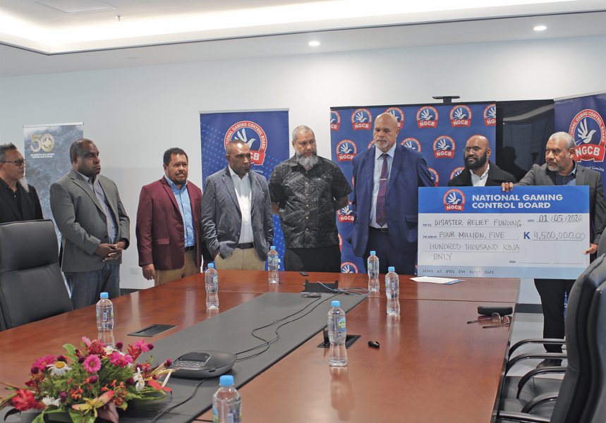 NGCB RELEASES CYCLONE MAILA DISASTER RELIEF FUNDS