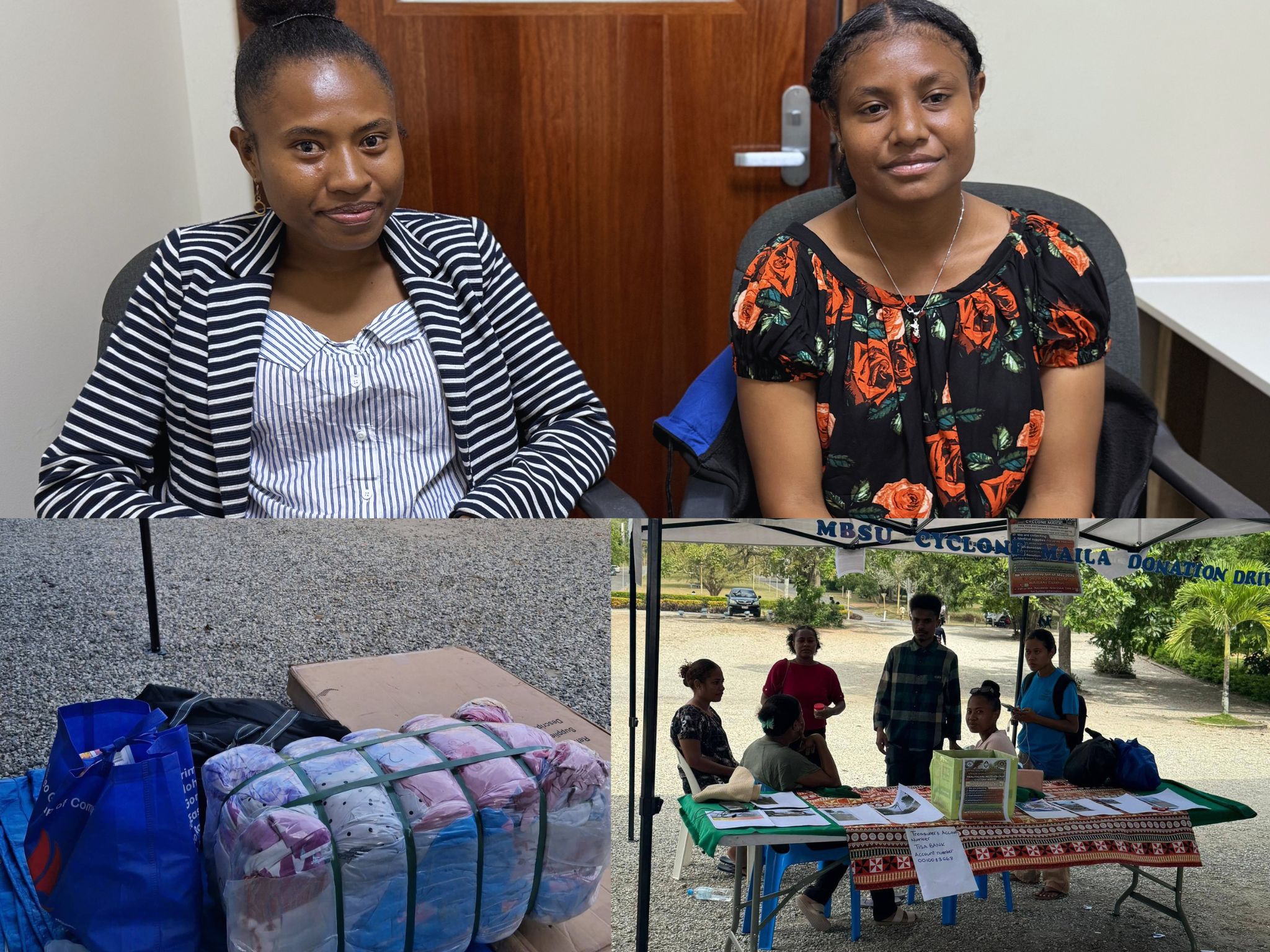 UPNG MILNE BAY STUDENTS RAISE FUNDS FOR CYCLONE MYLA VICTIMS