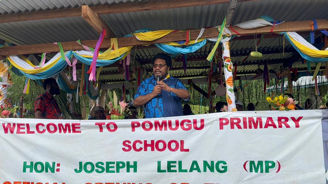 KANDRIAN-GLOUCESTER DISTRICT CELEBRATES OPENING OF POMUGU CLASSROOM