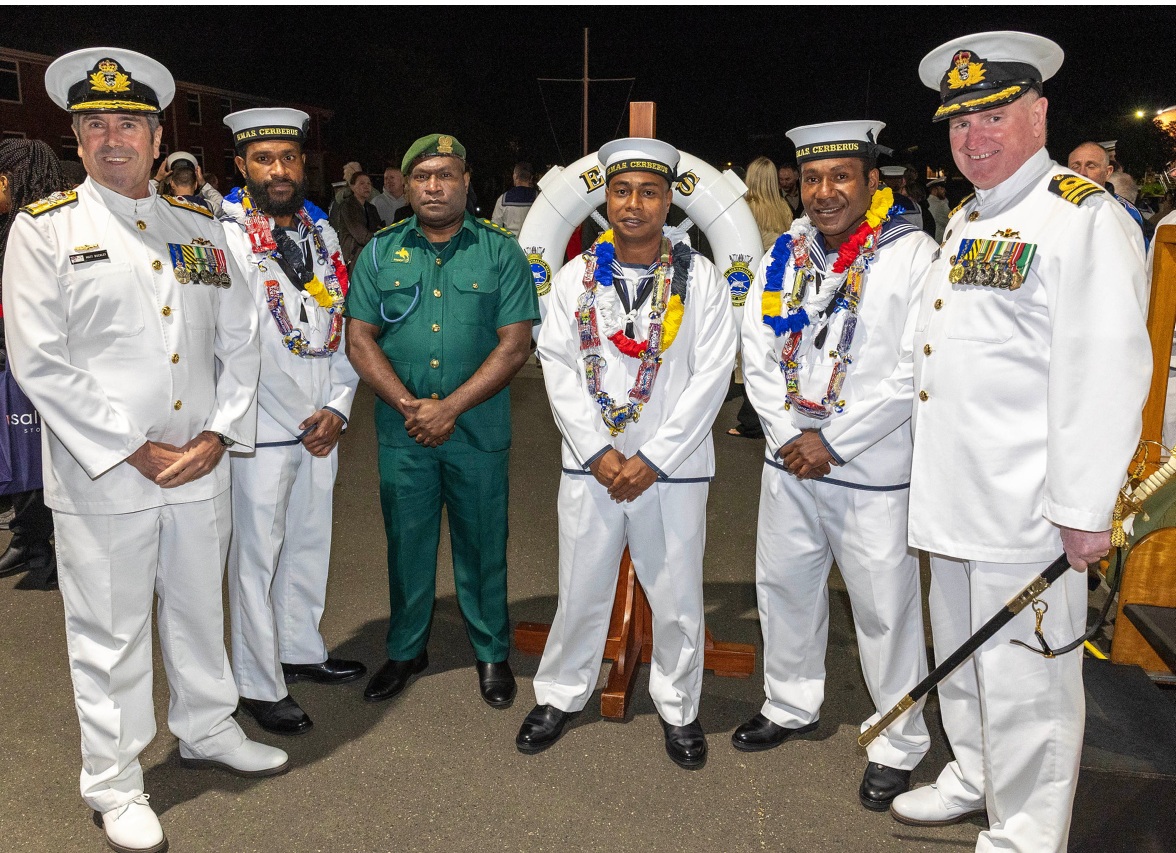 PNGDF MEMBERS SET SAIL IN AUSTRALIAN NAVY TRAINING PROGRAM