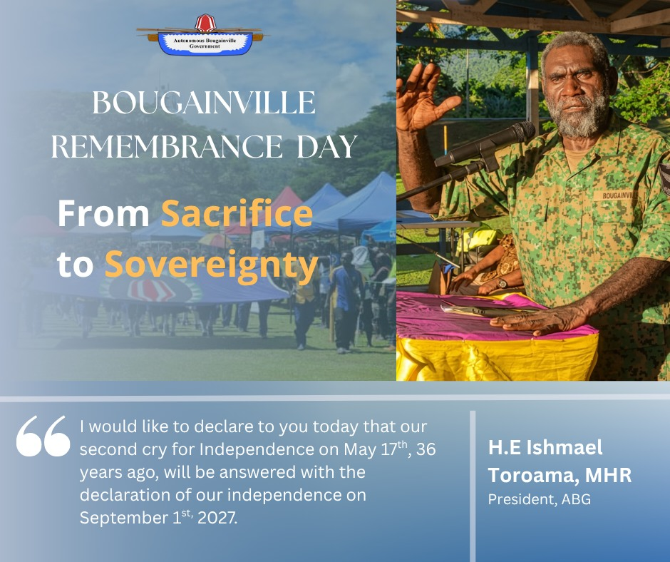 BOUGAINVILLE CELEBRATES REMEMBRANCE DAY