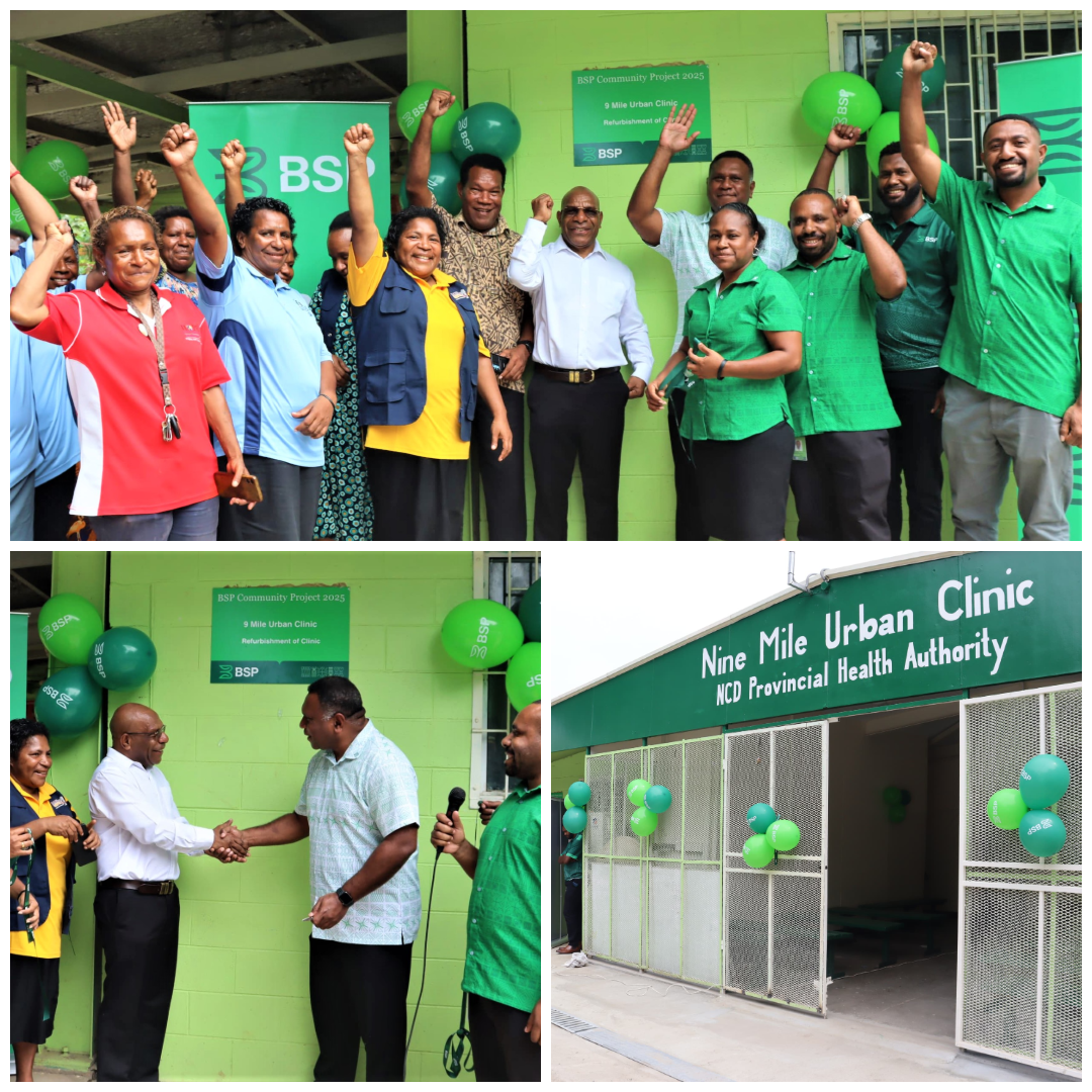 BSP TEAM REFURBISH 9-MILE URBAN CLINIC