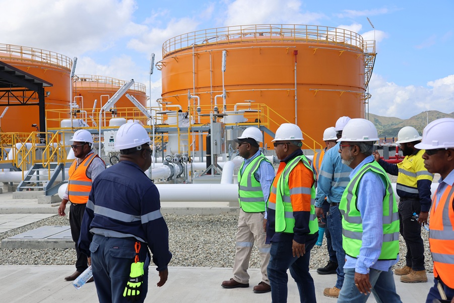 NEW KPHL DIRECTOR PLEASED WITH WORK PROGRESS AT FACILITIES