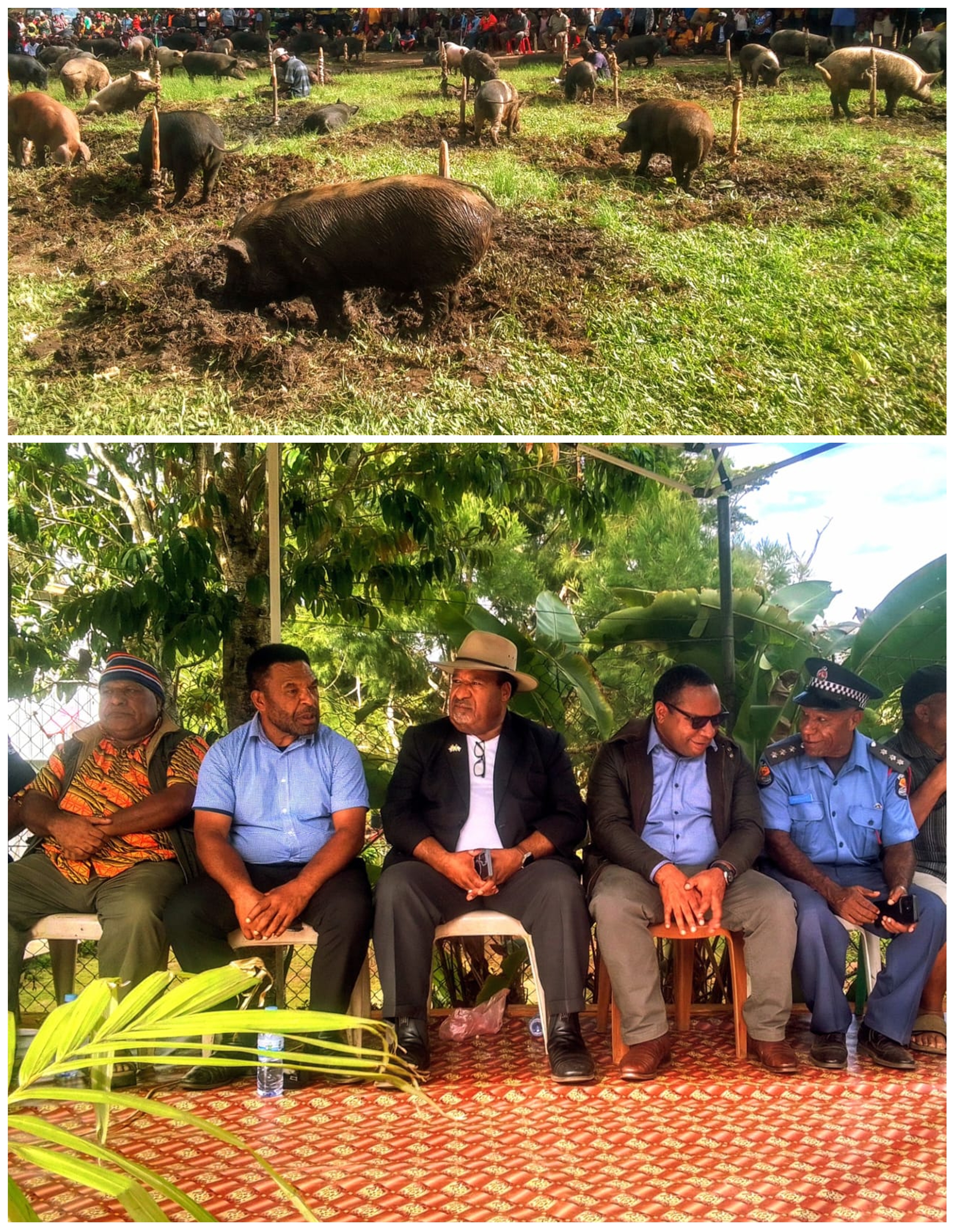 KOMBOLGA & MINIMBI TRIBES RECONCILE WITH PEACE CEREMONY