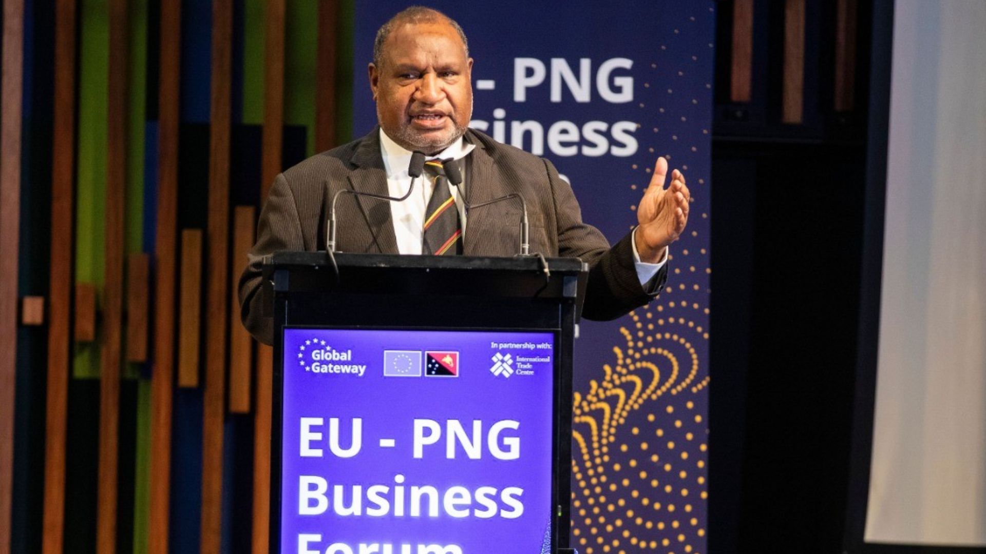 PM MARAPE CALLS FOR GREATER EU INVESTMENTS