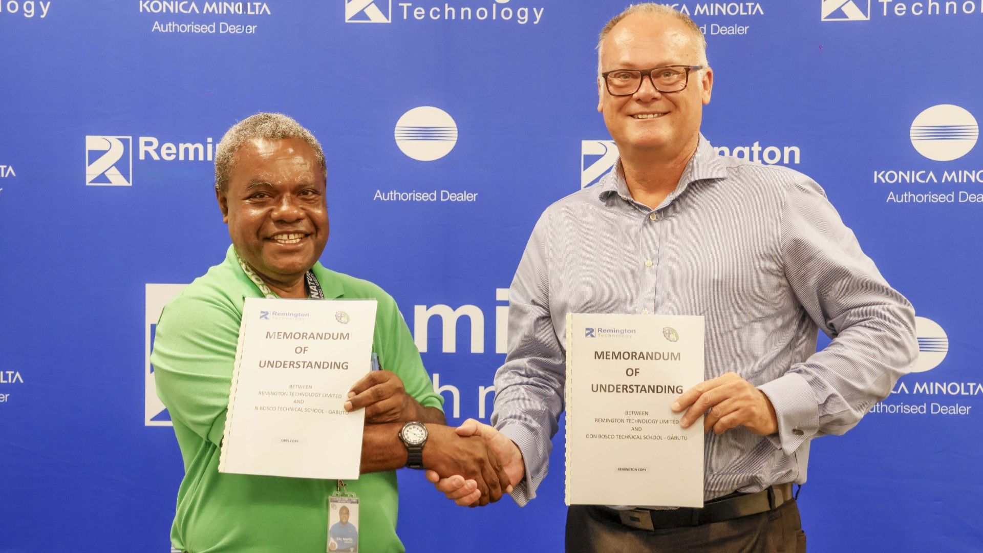 REMINGTON TECHNOLOGY & DBTS SIGN MOU 