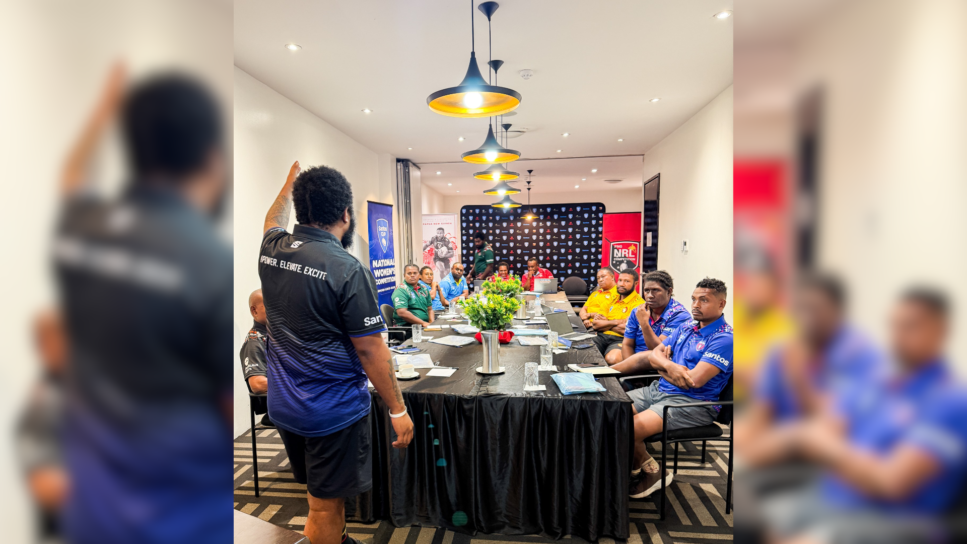 PNGNRLC HOSTS COACHES CONFERENCE TO RAISE STANDARDS IN SANTOS CUP