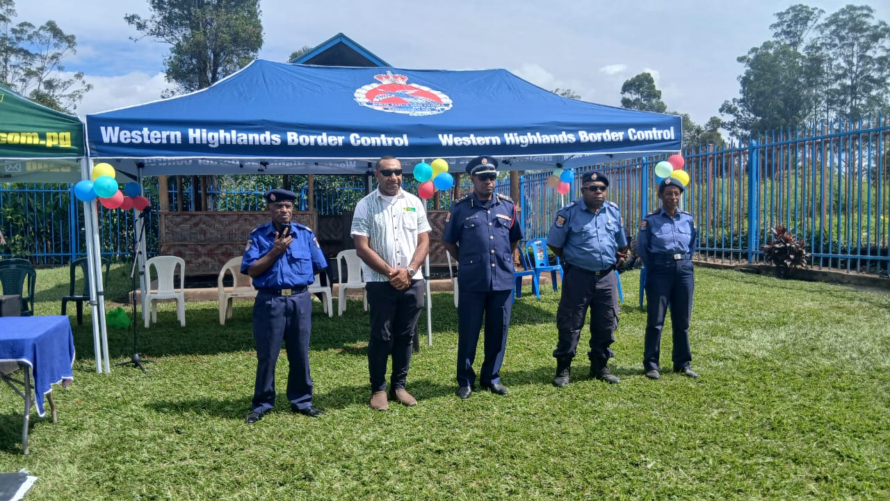 SP BREWERY SUPPORTS HIGHLANDS POLICE WITH TENTS